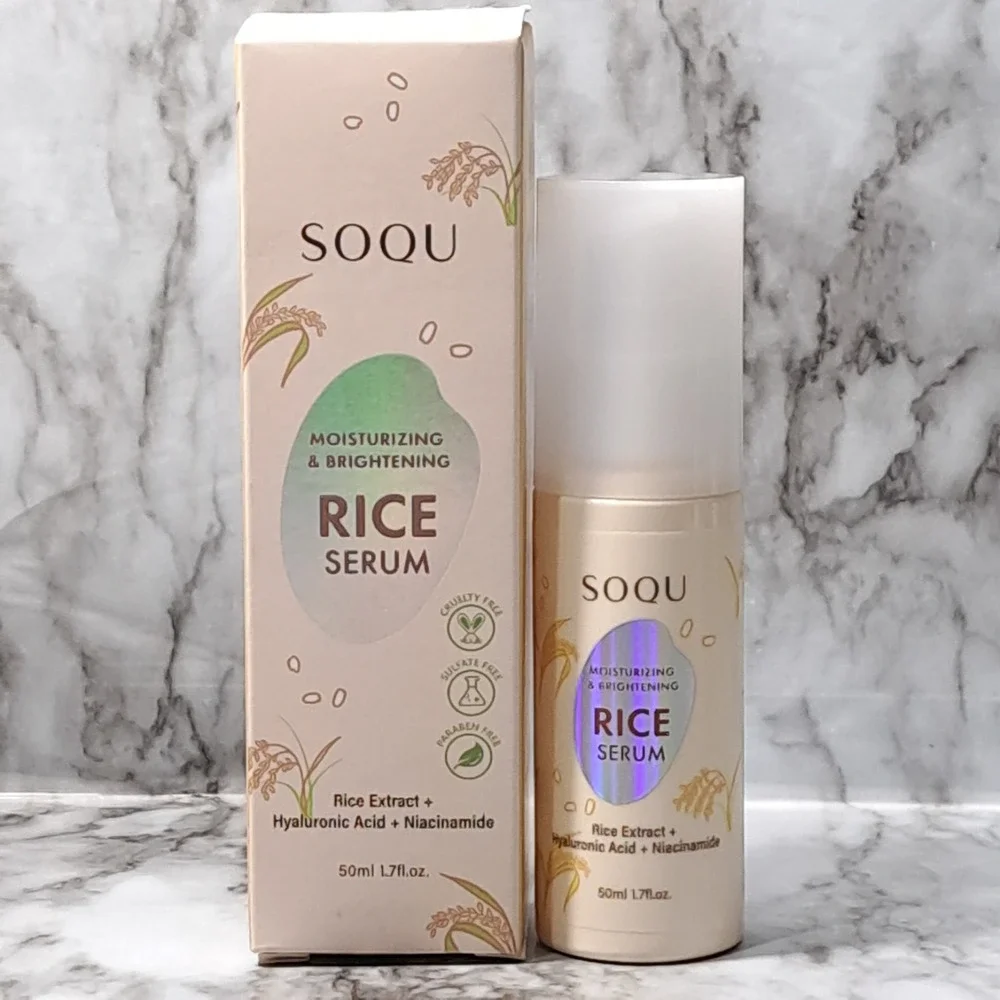 Korean SOQU‎ Rice Serum Moisturizing & Brightening 1.7fl.oz